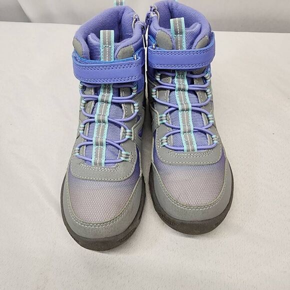 Merrell Size 2 Unisex-Child Polar Trekker Snow Boot Purple Grey - Picture 6 of 9